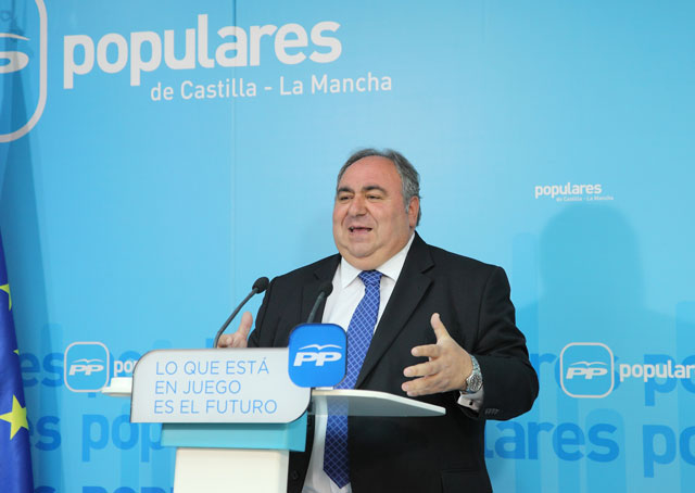 Tirado destaca la “contundente y clara victoria del PP y de la presidenta Cospedal, frente a la derrota y estrepitosa caída de Page y el PSOE”