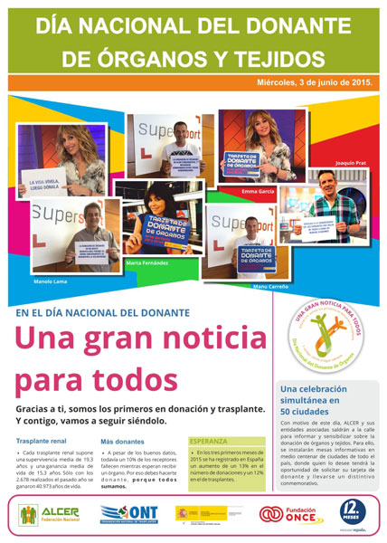 ALCER Cuenca celebra que España sea líder en donación y trasplante, “es una gran noticia para todos”