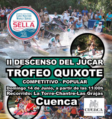 El Club Piragüismo Cuenca ultima la preparación del II descenso del Júcar- trofeo Quixote