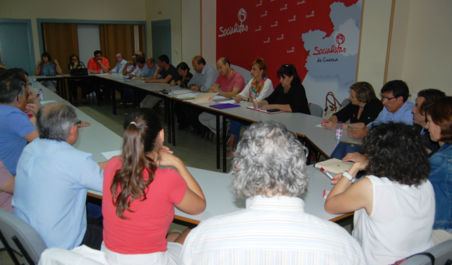 La Ejecutiva Provincial propondrá al comité que Joaquín González mena sea el portavoz del Grupo Socialista en la Diputación