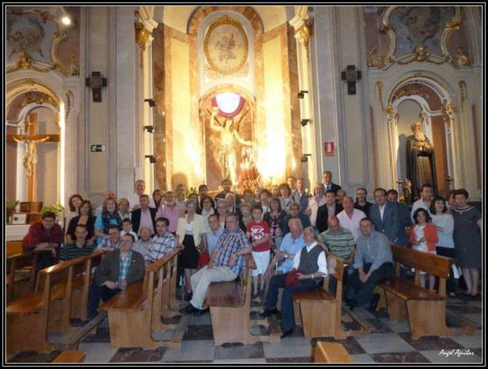 Diez años conmemorando el hermanamiento entre las  hermandades de Jesús Orando en el huerto de San Antón y San Esteban
