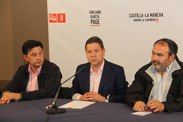 García-Page se compromete a crear un gran 'foro del agua' en el que estén representados todas las organizaciones sociales y agrarias