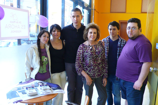 María Ángeles García comienza la campaña en Iniesta y continuará hoy en Casasimarro