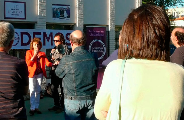  María Ángeles García (Podemos) considera imprescindible abrir las instituciones a la ciudadanía