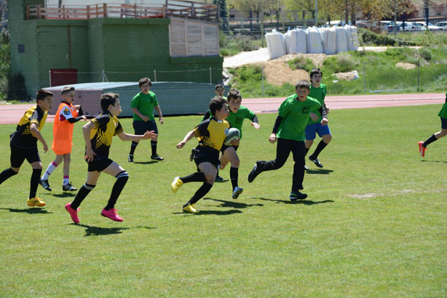Éxito rotundo en el 6º encuentro de rugby base castellano-manchego en Cuenca