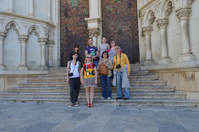 Un grupo de periodistas rusos visita Cuenca de la mano de la Junta 