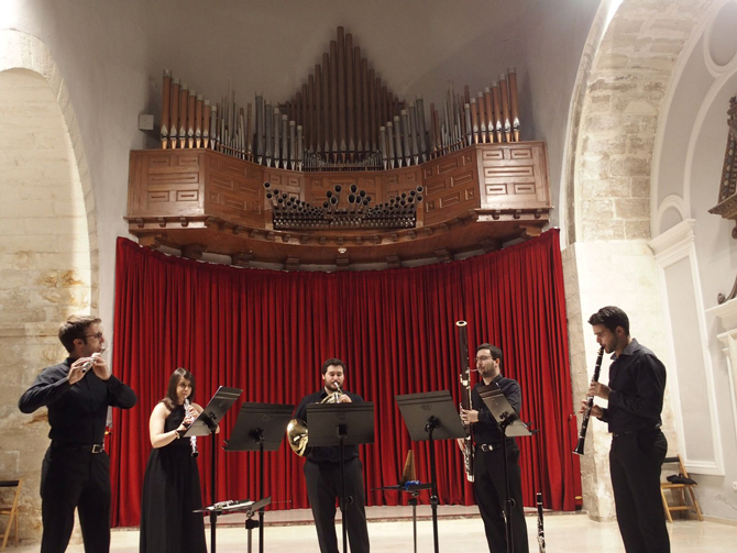 El concierto organizado por el Grupo Ciudades Patrimonio llena la iglesia de San Miguel de música de cámara