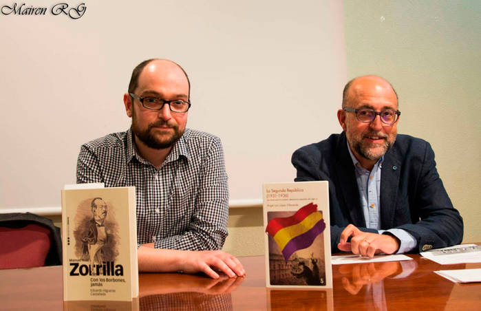 Ángel Luis López Villaverde y Eduardo Higueras Castañeda presentan sus últimos libros en la Biblioteca Fermín Caballero
