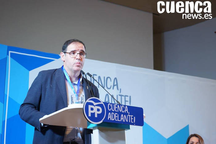 Benjamín Prieto reelegido presidente del PP de Cuenca con el 98,96% de los votos