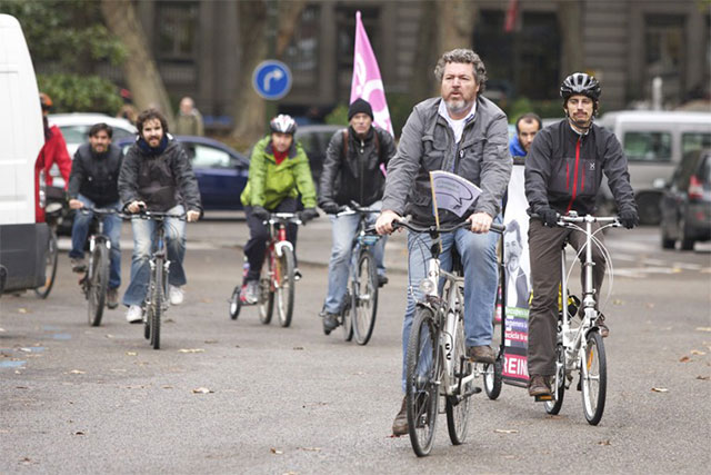 EQUO defiende el uso de la bicicleta como medio de transporte no contaminante y saludable