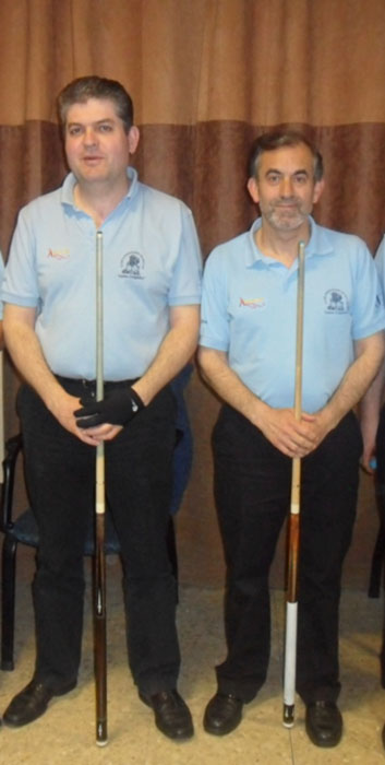 Comienza la liga regional por equipos de billar a tres bandas