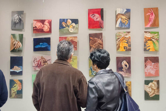 Inaugurada la exposición “Cóncavo y Convexo” de Belén Peytaví