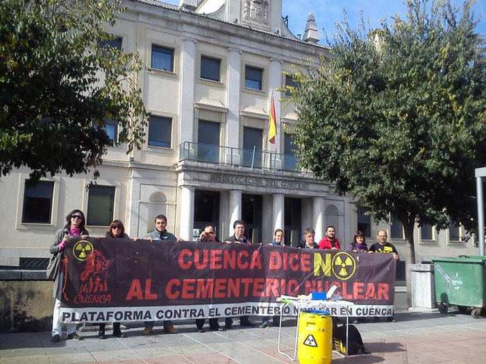 La Plataforma Contra el Cementerio Nuclear presenta cientos de alegaciones contra el cementerio nuclear