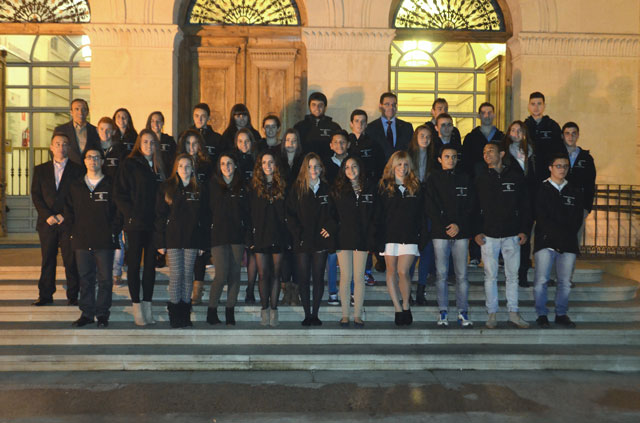 Prieto felicita a los deportistas becados por la Diputación por sus logros y por el ejemplo que brindan