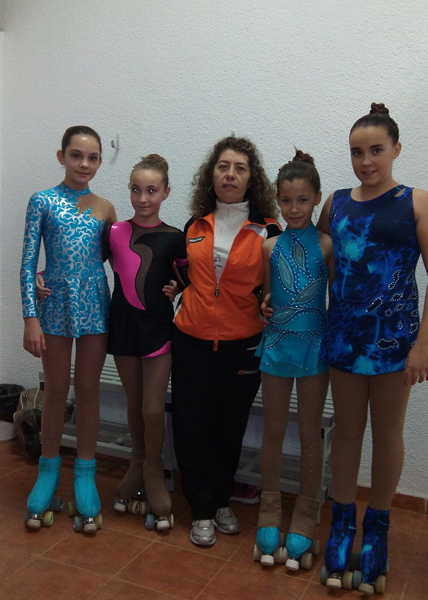 Representación conquense en la XXXV edición del Trofeo Nacional de Patinaje Artístico de Toledo