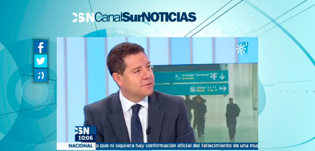 El presidente García-Page defiende que en Castilla-La Mancha 'estamos en nuestro derecho de pleitear” contra un proyecto tan “chapuceramente planteado” como el del ATC