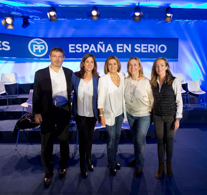 Cospedal: “Hoy más que nunca Rajoy y el PP son la garantía que España necesita”