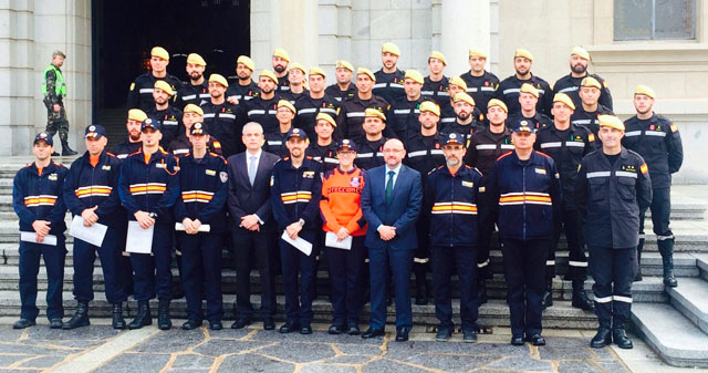 10 voluntarios de Protección Civil de Castilla-La Mancha, los primeros que se incorporan al curso íntegro de formación básica de la UME
