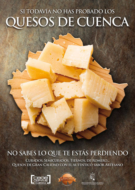 La Asociación Provincial de Fabricantes de Quesos y CEOE CEPYME Cuenca lanzan una campaña para promocionar los quesos de la provincia
