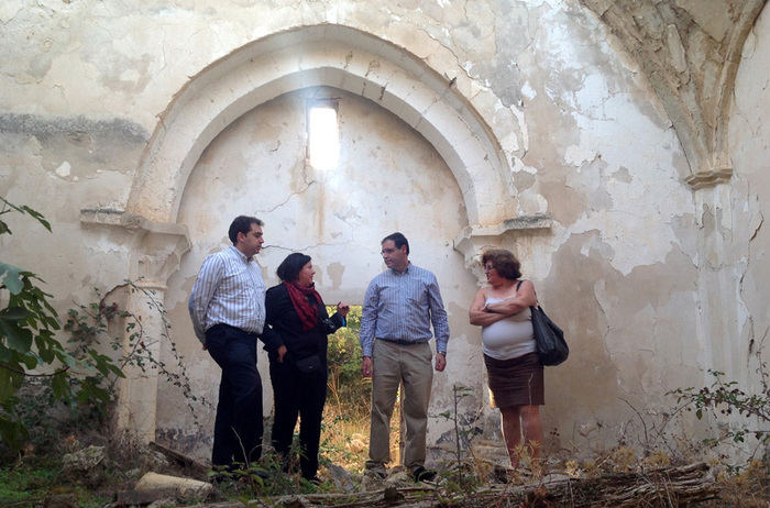 La Diputación y SOS Patrimonio colaborarán para recuperar la Iglesia románica de Caracena del Valle