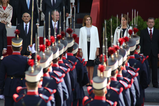 Cospedal: “Los castellano-manchegos estamos muy orgullosos de nuestra patria: España”