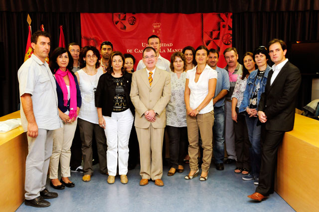 Participantes del programa Comenius 2011 visitan el Campus de Cuenca