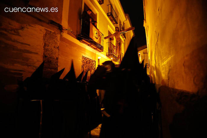 Perdón y penitencia, esta noche en la procesión de la Vera Cruz
