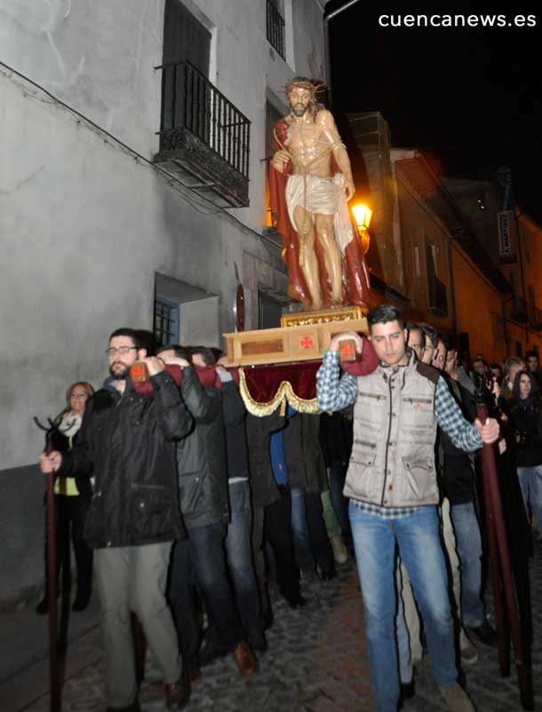 El Ecce-Homo de San Miguel ya espera el pregón de José Aguilar 'Pataco'
