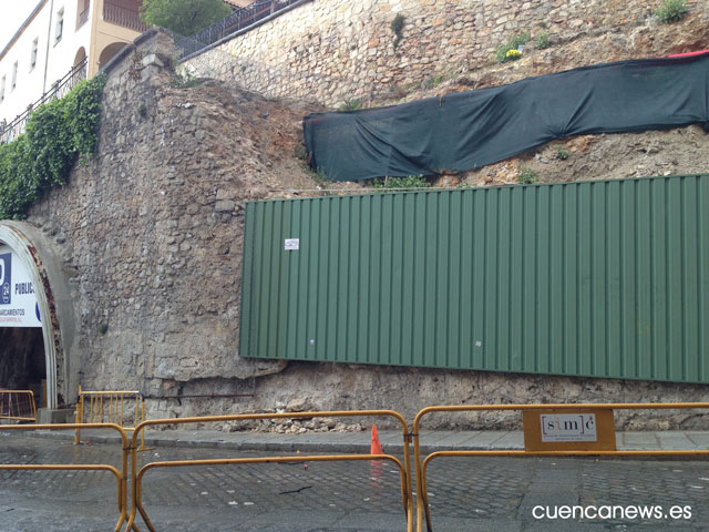 Ávila aplaude la “rectificación” de la Junta y confía en que las obras del muro de Alfonso VIII salgan adelante