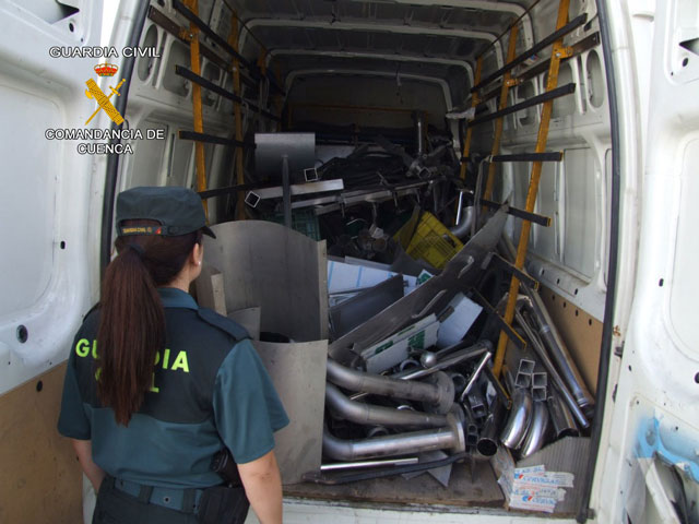 Detenida una persona como autor de dos robos cometidos en las provincias de Castellón y Albacete