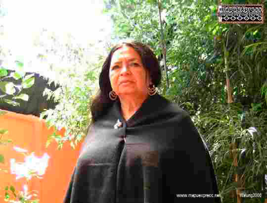 La poeta chilena Raven Kvyeh este martes en la RACAL