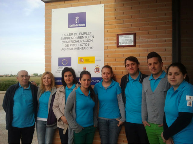 Ocho desempleados participan en un Taller de Empleo para crear empresas agroalimentarias en San Clemente