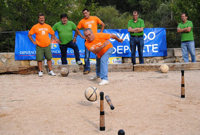 Uña acogió el pasado fin de semana una nueva jornada del el circuito de Bolos Serranos