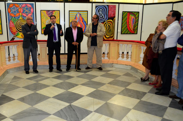 La abstracción y el color de Rafael Romero Uribes llega al Palacio Provincial