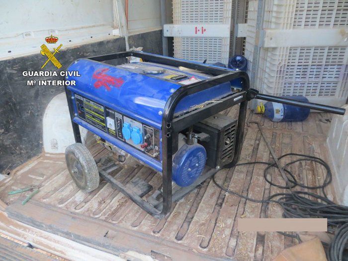 Detenida una personas en Las Mesas por robar en una casa de campo