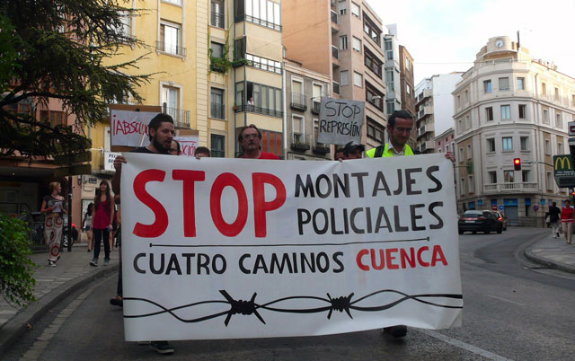 No-Pagamos Cuenca pide la absolución de las 'personas represaliadas' de Cuatro Caminos