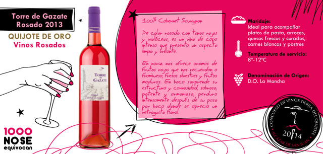 Aval de calidad para ‘Torre de Gazate Rosado 2013’, un vino sabroso y aromático con matices exóticos 