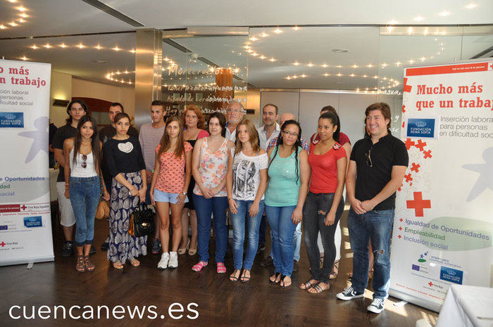 20 alumnos participan en el taller “La Empresa te Cuenta' de Cruz Roja