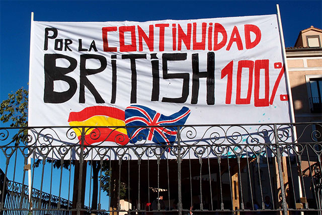 Las AMPAS British de Castilla-La Mancha mantienen las protestas 