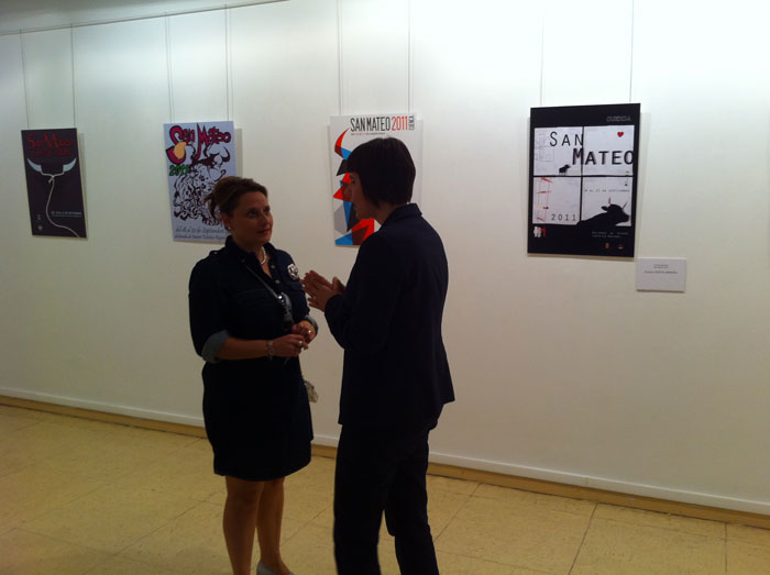 Aguirre acoge una exposición con los trabajos que han optado al concurso del cartel de San Mateo 2011 