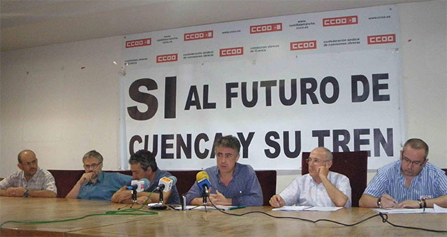 Para la Plataforma del Tren, los ciudadanos de la línea de Cuenca avalan las conclusiones del libro blanco del ferrocarril