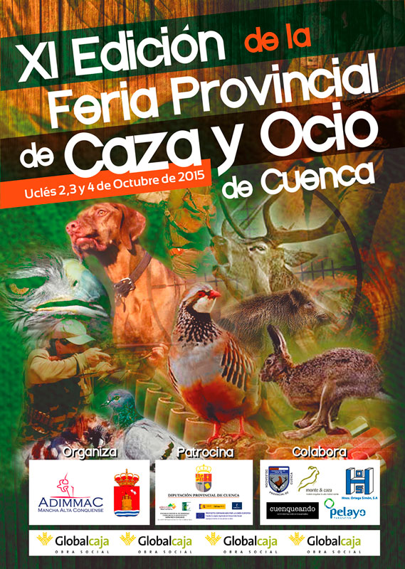 El sabor y textura de la carne de caza estarán presentes en la XI Feria Provincial de Caza y Ocio  