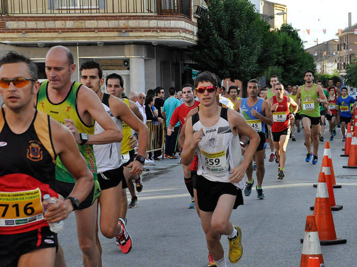 Marcos Hortelano y Mª Jesús Algarra ganan la Carrera Popular Villa de Honrubia
