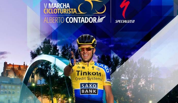 La VI Marcha cicloturista Alberto Contador de 2016 se celebrará en Cuenca