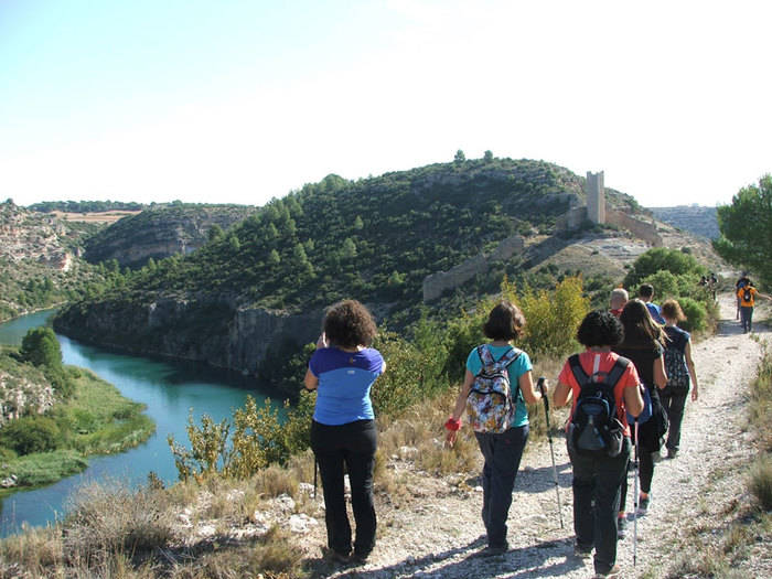 De ruta por el sendero PR-CU 71,  “Hoz de Alarcón”
