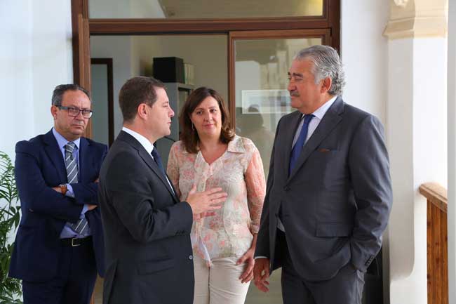 El presidente García-Page se reúne con Elcogas en su apuesta por el futuro y la viabilidad de la central térmica