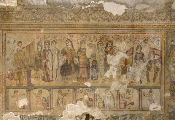 Villar de Domingo García y Junta se enfrentan por el mosaico romano de Noheda
