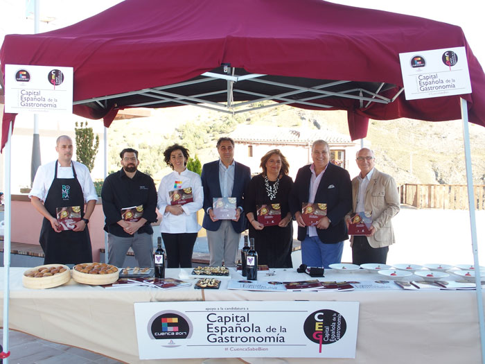 Presentado oficialmente el dossier y, por lo tanto la candidatura, de Cuenca como Capital Española de la Gastronomía 2017 