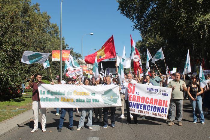 Más de 20.000 personas reclaman en Madrid soluciones para la España vaciada con la participación de Cuenca Ahora