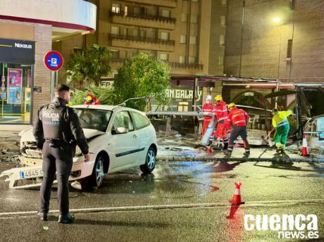 62 accidentes de tráfico en el balance mensual de la Policía Local